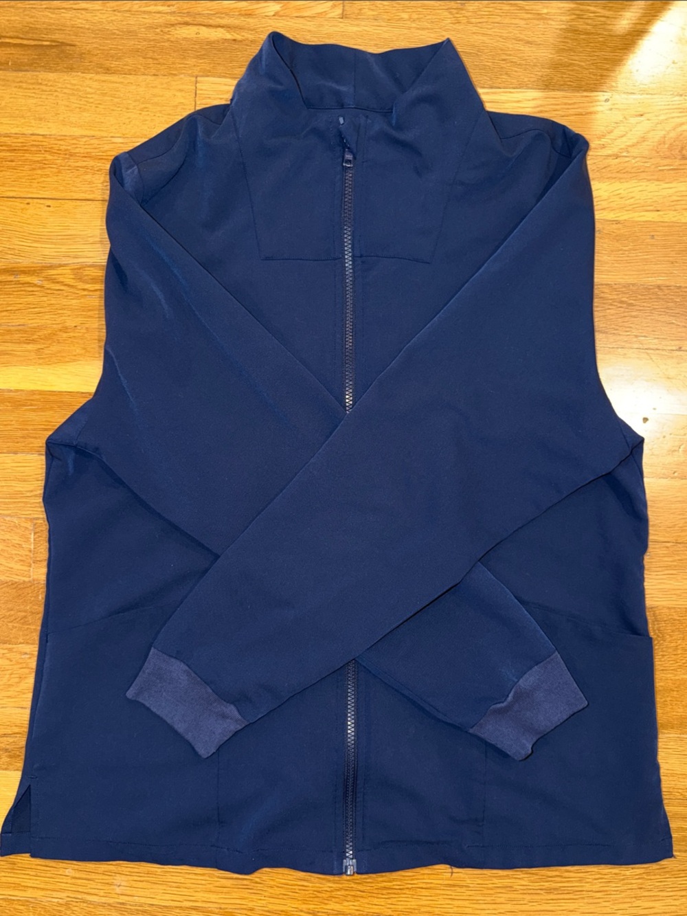 Mandala Women's Modern Scrub Jacket Navy